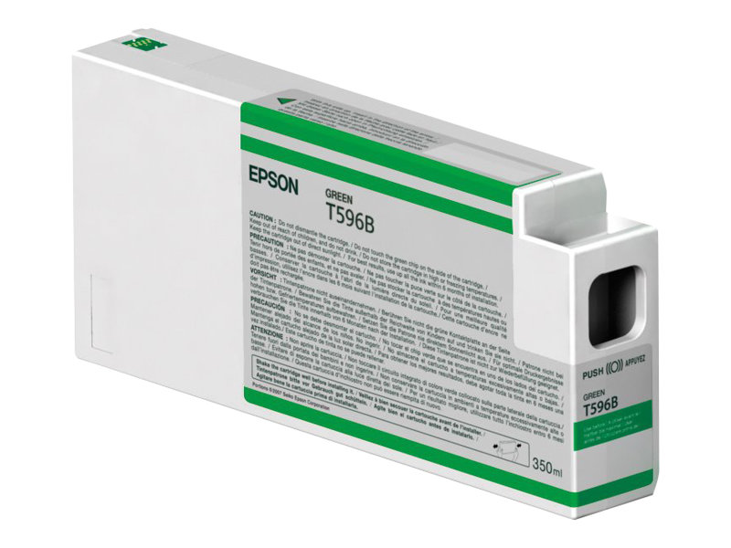 Epson T596B - 350 ml - grün - original - Tintenpatronefür Stylus Pro 7900 - Pro 7900 AGFA - Pro 9900 - Pro WT7900 - Pro WT7900 Designer Edition
