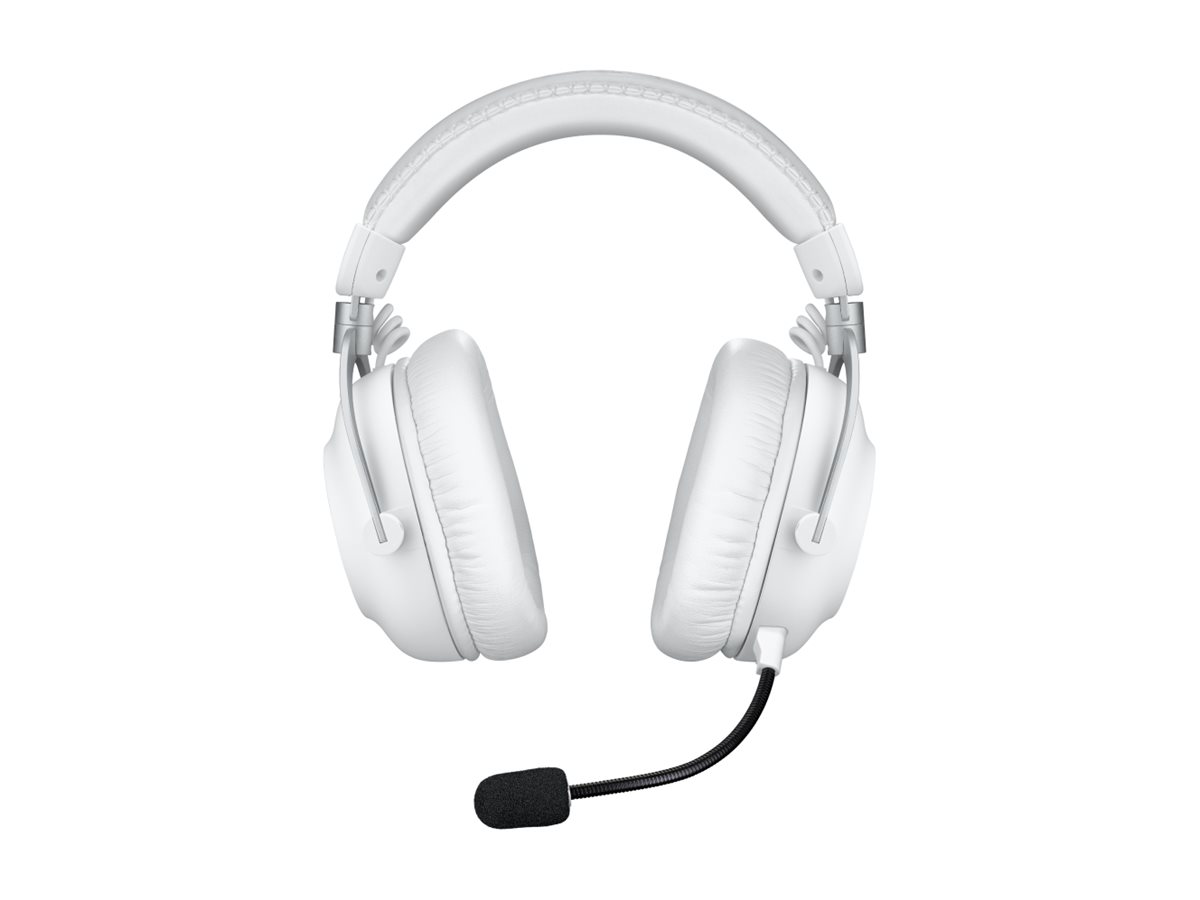 Logitech G Pro X 2 - Headset - ohrumschließendBluetooth / LIGHTSPEED - kabellos - kabelgebunden - 3,5 mm Stecker - Geräuschisolierung - weiß