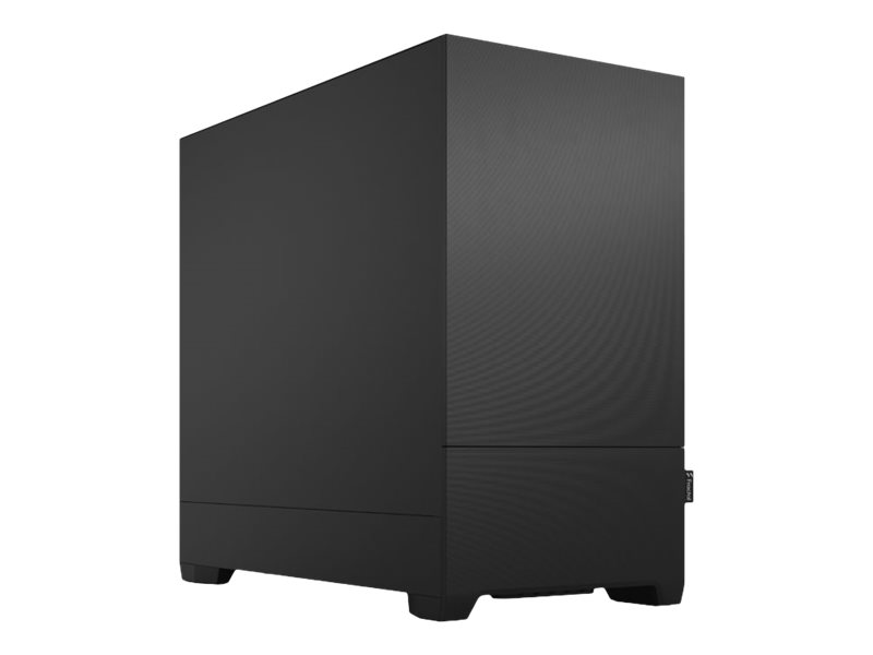 Fractal Design Pop Mini Silent - Tower - micro ATX - keine Spannungsversorgung (ATX)Black Solid - USB/Audio - für Fractal Design Model D - Type D