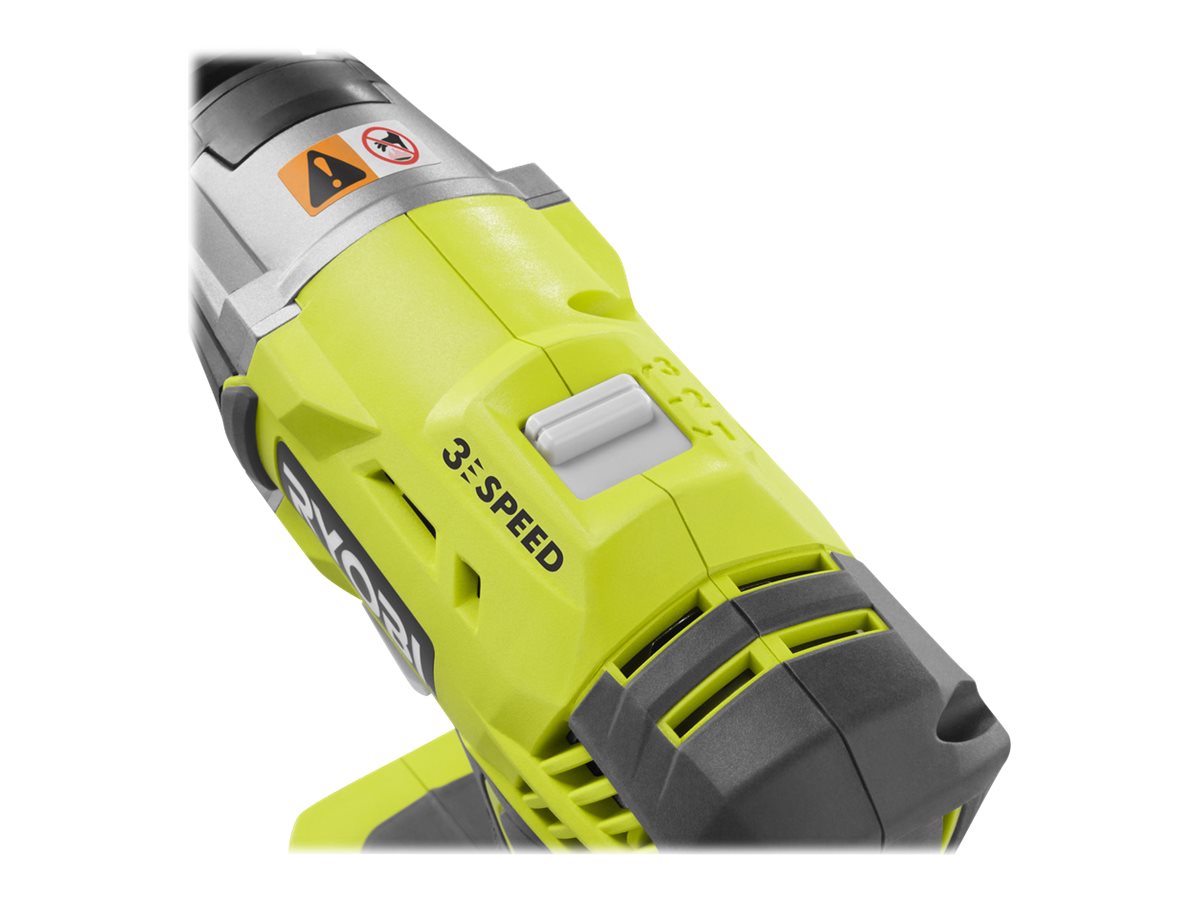 Ryobi One+ R18IW3-0 - Schlagschrauber - schnurlos3 Geschwindigkeiten - 1/4-Zoll-Sechskantnuss - 1/2-Zoll-VierkantSechskant - 400 N·m - ohne Batterie - 18 V