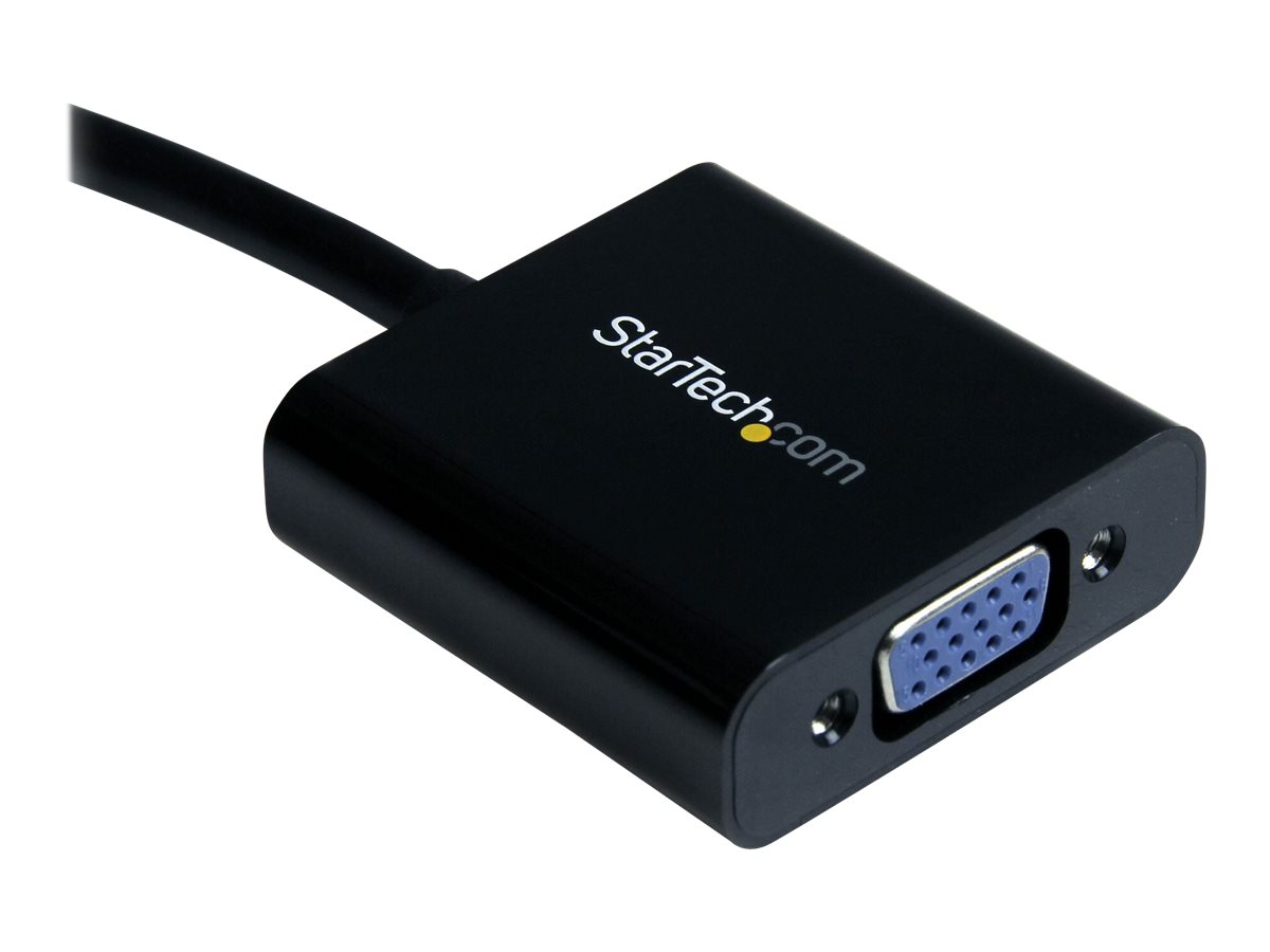 StarTech.com Startech - Videoadapter - HDMI männlich zu HD-15 (VGA)weiblich - 24.5 cm - Schwarz - 1080p-Unterstützung - aktiv - für P/N: DK30C2DPEPUE - DK30C2DPPDUE - DK31C3HDPD - DK31C3HDPDUE - SV211