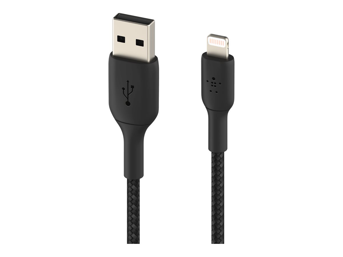 Belkin BoostCharge - Lightning-Kabel - Lightningmännlich zu USB männlich - 15 cm - Schwarz