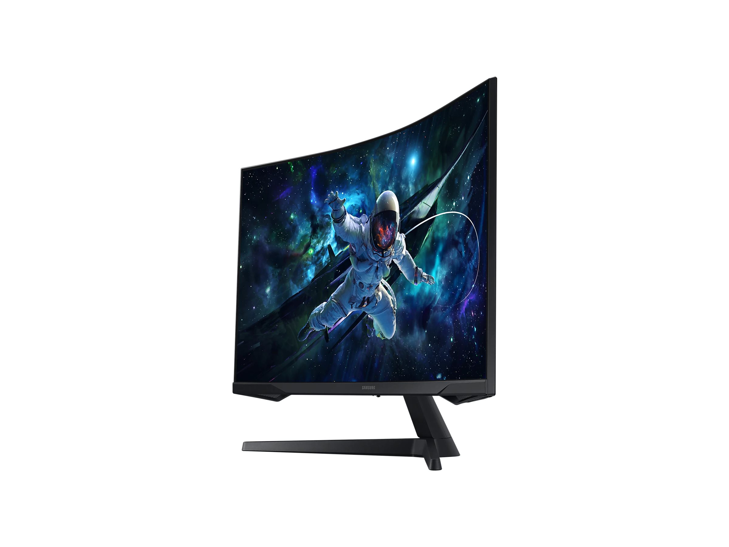 Samsung Odyssey G5 S32CG552EU - G55C Series - LED-Monitor - Gaming - gebogen - 81.3 cm (32")2560 x 1440 QHD @ 165 Hz - VA - 300 cd/m² - 2500:1 - HDR10 - 1 ms - HDMI - DisplayPort - Schwarz
