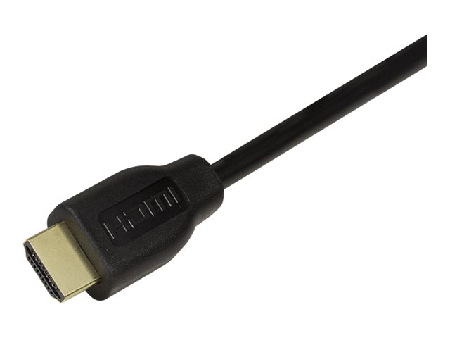 LogiLink High Speed with Ethernet - HDMI-Kabelmit Ethernet - HDMI männlich zu HDMI männlich - 1.5 m - Schwarz