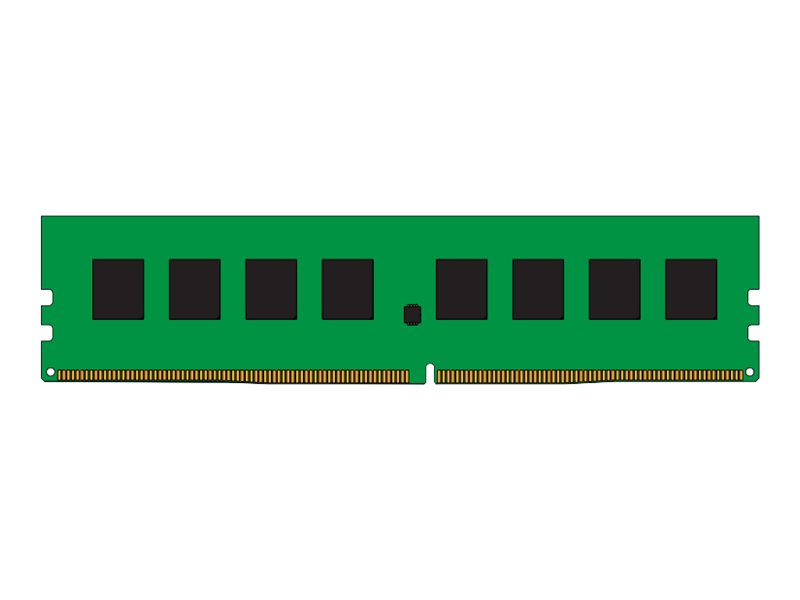 Kingston ValueRAM - DDR4 - Modul - 8 GB - DIMM288-PIN - 3200 MHz / PC4-25600 - CL22 - 1.2 V - ungepuffert - non-ECC