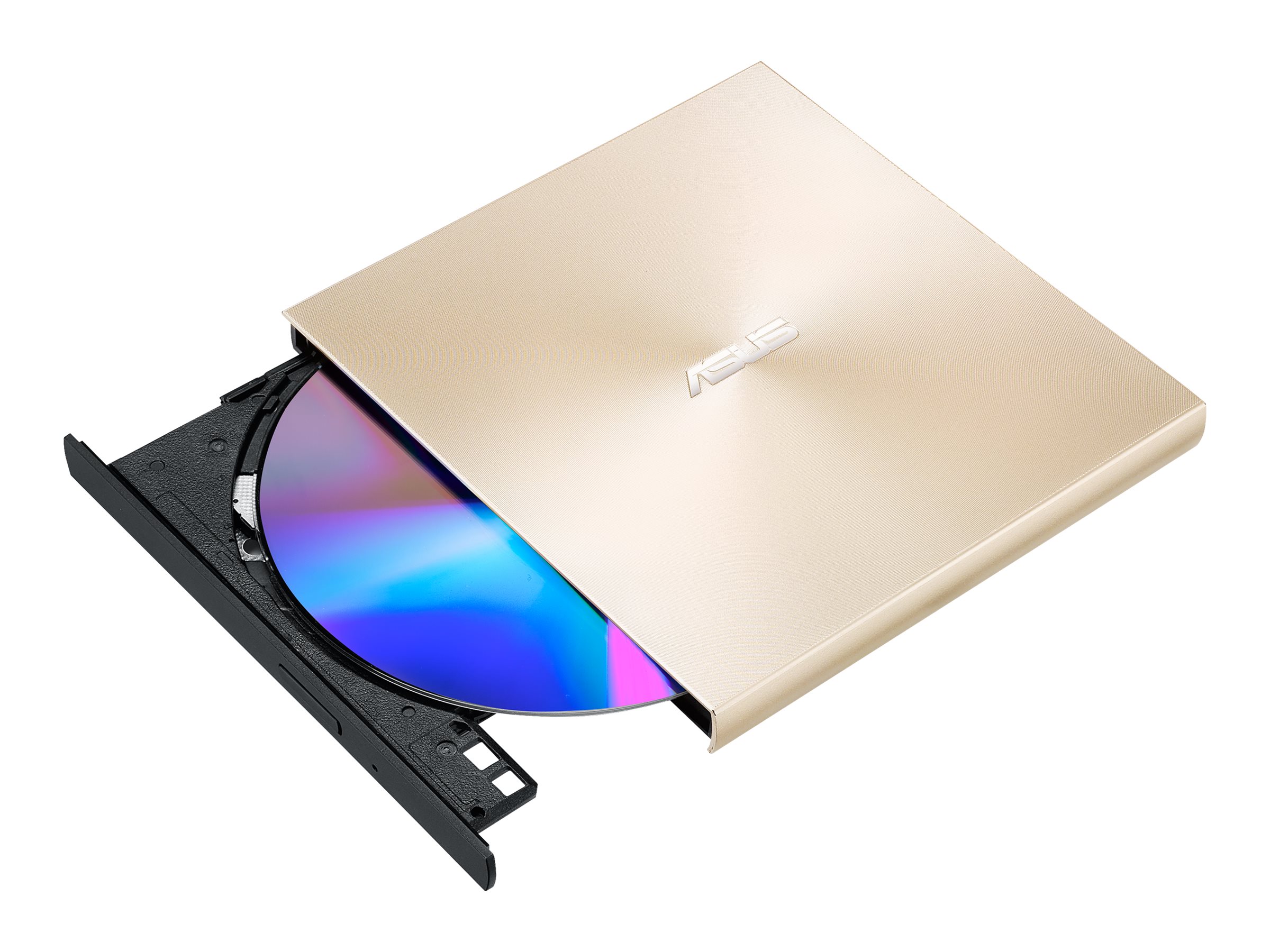 ASUS ZenDrive U8M SDRW-08U8M-U - Laufwerk - DVD±RW (±R DL)8x/8x - USB-C - extern - Gold