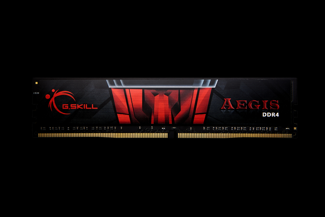 G.Skill AEGIS - DDR4 - Modul - 16 GB - DIMM 288-PIN3000 MHz / PC4-24000 - CL16 - 1.35 V - ungepuffert - non-ECC