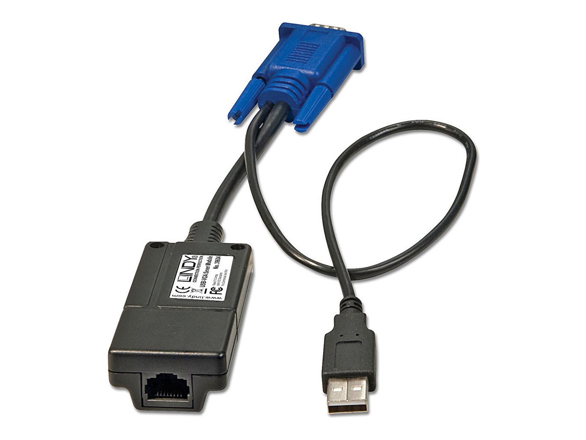 Lindy Computer Access Module USB & VGA - KVM-ExtenderUSB - bis zu 100 m