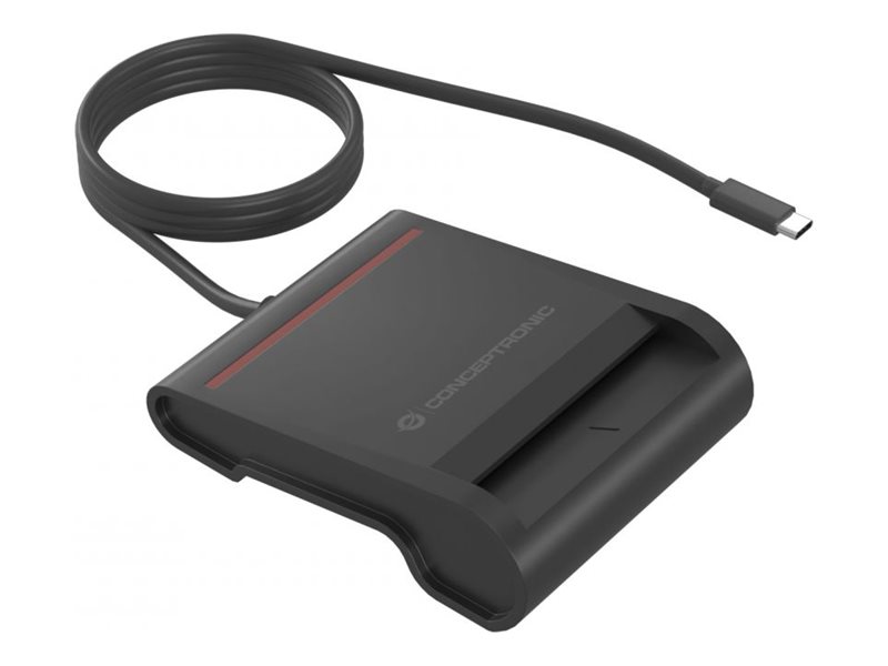 Conceptronic equip SCR01BC - SmartCard-Leser - USB-C 2.0