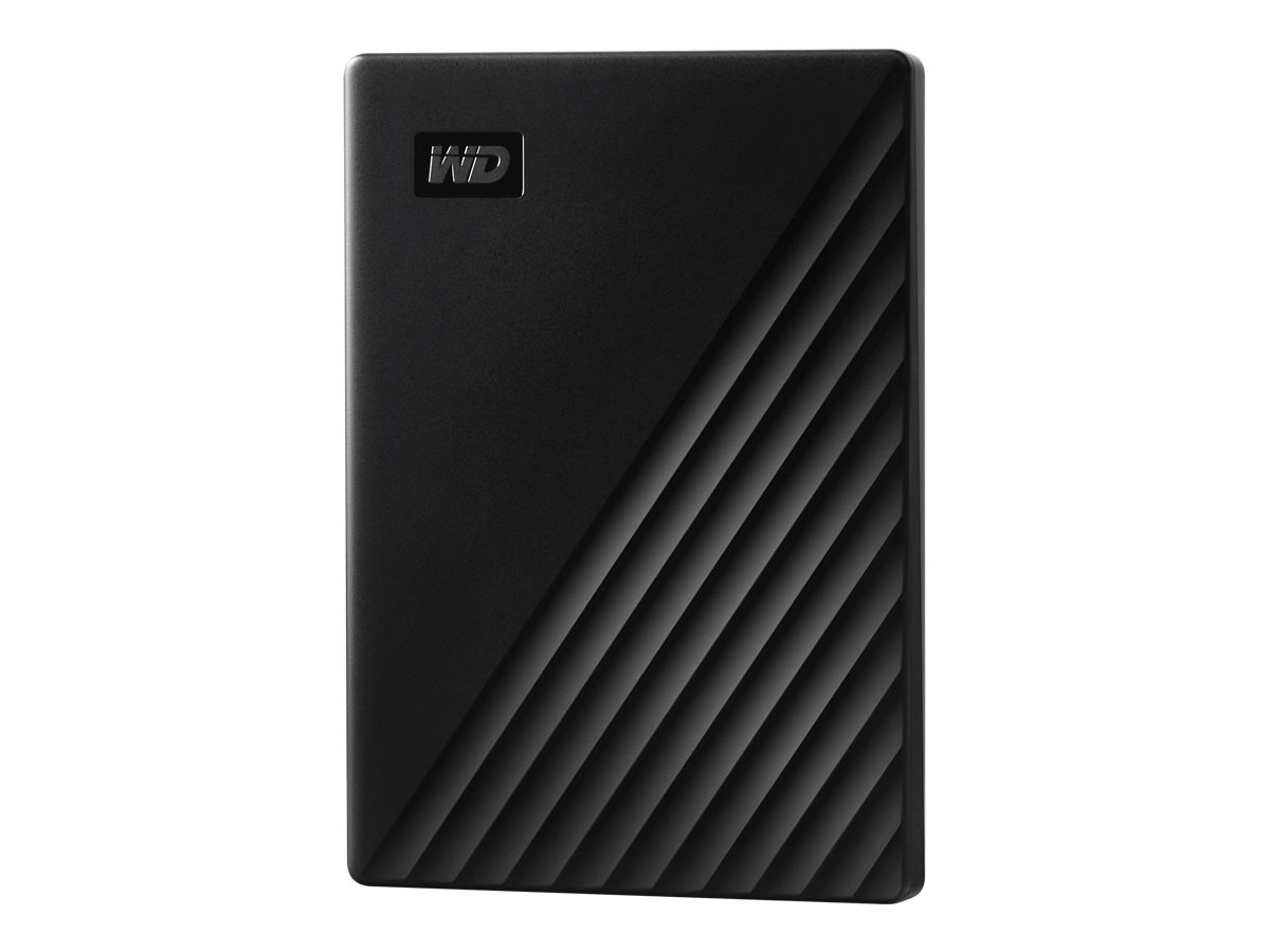 WD My Passport WDBYVG0010BBK - Festplatte - verschlüsselt - 1 TB - extern (tragbar)USB 3.2 Gen 1 - 256-Bit-AES - Schwarz