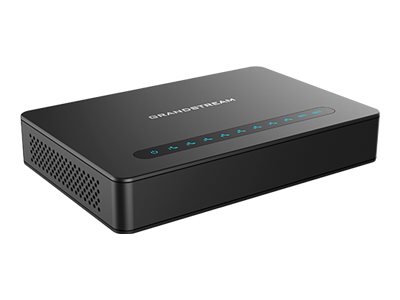 Grandstream HT818 V2 - VoIP-Gateway - mit GigabitNAT-Router - 8 Anschlüsse - 1GbE