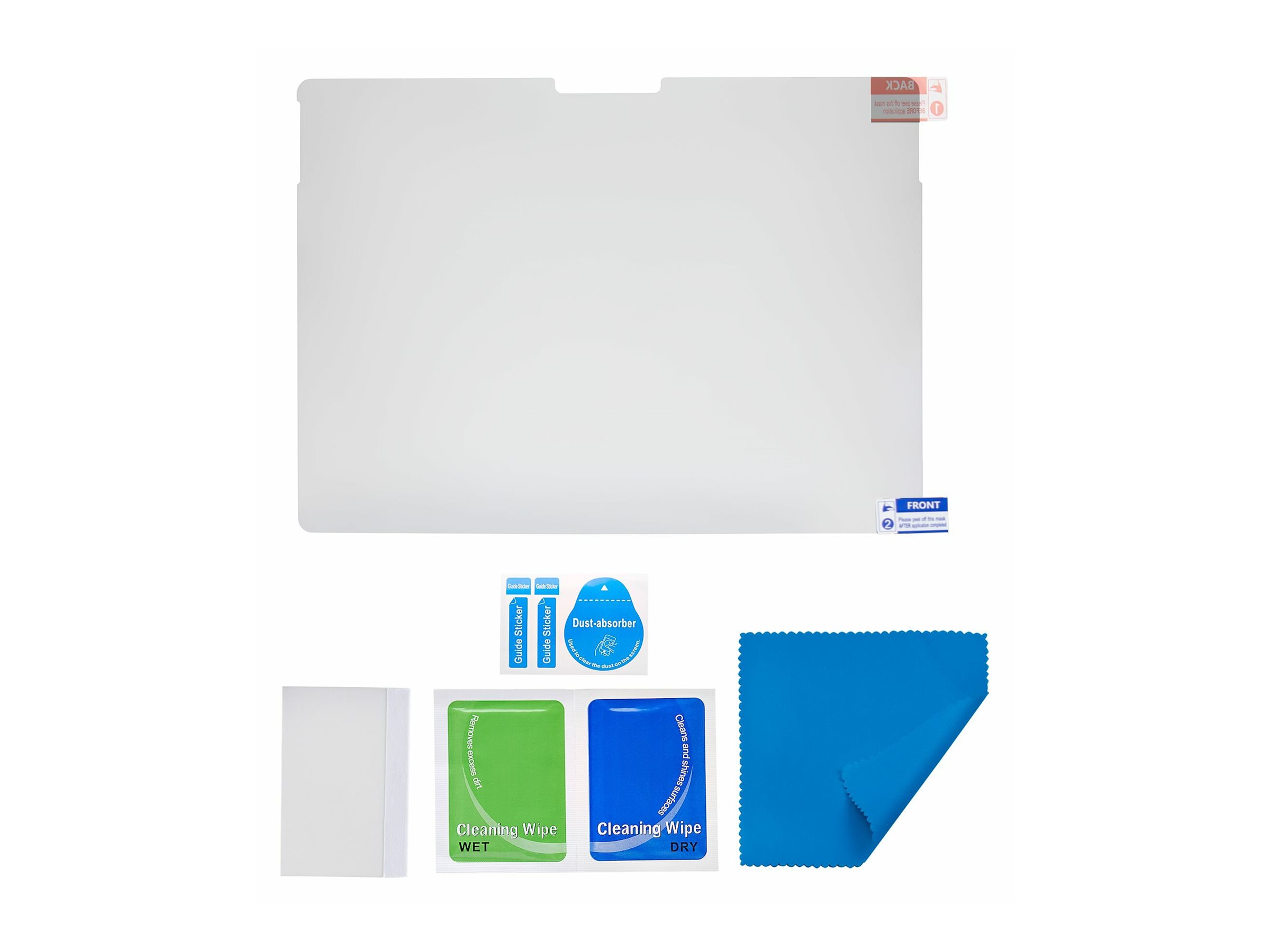 StarTech.com 4-Wege Laptop Sichtschutz für 12,3" Surface Pro 4/5/6/7/7+ - Blickschutzfilter für Notebook (horizontal)klebend - 31.24 cm (12.3") - Schwarz