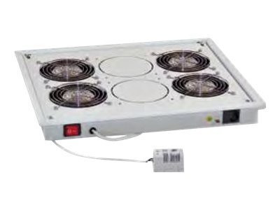 TRITON Free standing cabinet fan unit, 4 fans, GrauLüftereinheit  - 4 Lüfter - Thermostat