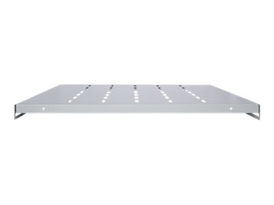 Intellinet 19" Fixed Shelf, 1U, 345mm Depth, Max 100kg, Grey - Rack - Regal - Grau, RAL 7035 - 1U - 48.3 cm (19")19" Fachboden zur Festmontage - 1 HE - 345 mm Tiefe - grau