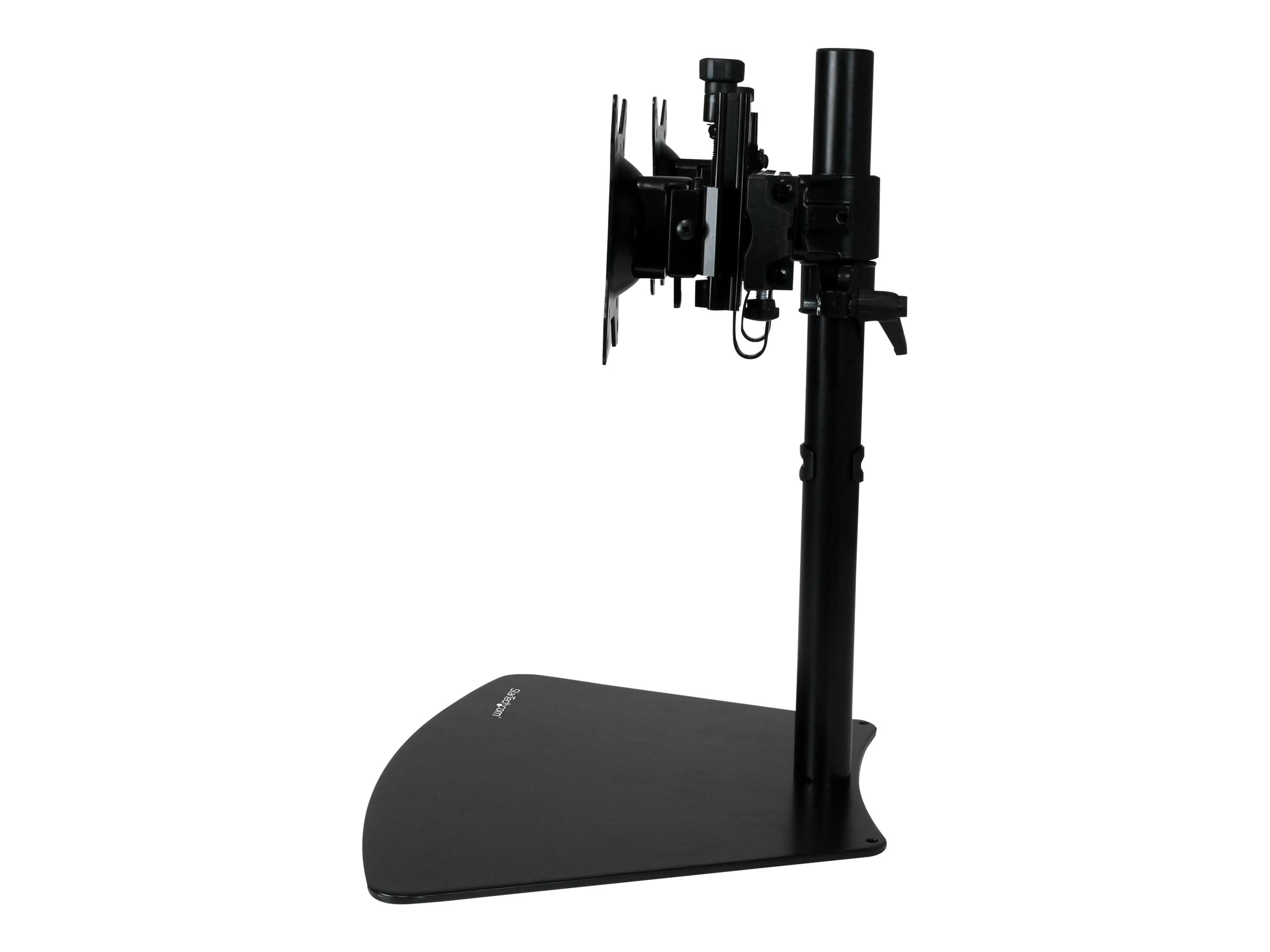 StarTech.com Startech Dual-Monitorhalter - Monitor Halterung für zwei Displays - Aufstellung - einstellbarer Arm - für LCD-Display - Kunststoff, Aluminium, Stahl - Schwarz - Bildschirmgröße: 61 cm (24