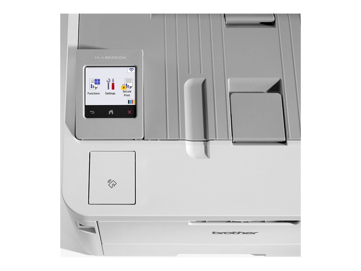 Brother HL-L8240CDW - Drucker - Farbe - Duplex - LED - A4/Legal - 600 x 600 dpi - bis zu 30 Seiten/Min. (einfarbig)/ bis zu 30 Seiten/Min. (Farbe) - Kapazität: 250 Blätter - Gigabit LAN - Wi-Fi(n) - U