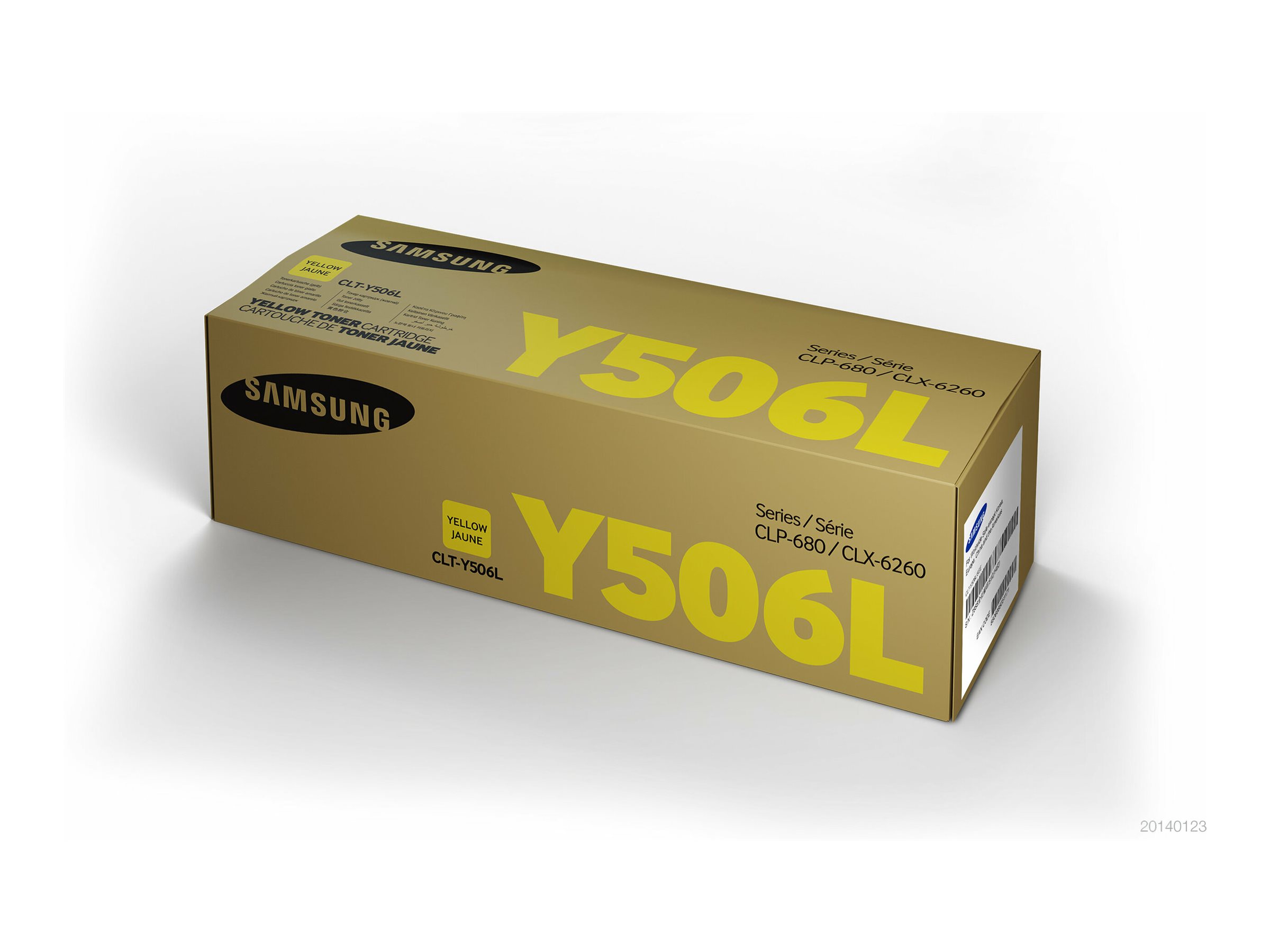 HP CLT-Y506L - Hohe Ergiebigkeit - Gelb - original - Tonerpatrone (SU515A)für Samsung CLP-680DW - CLP-680ND - CLX-6260FD - CLX-6260FR - CLX-6260FW - CLX-6260ND