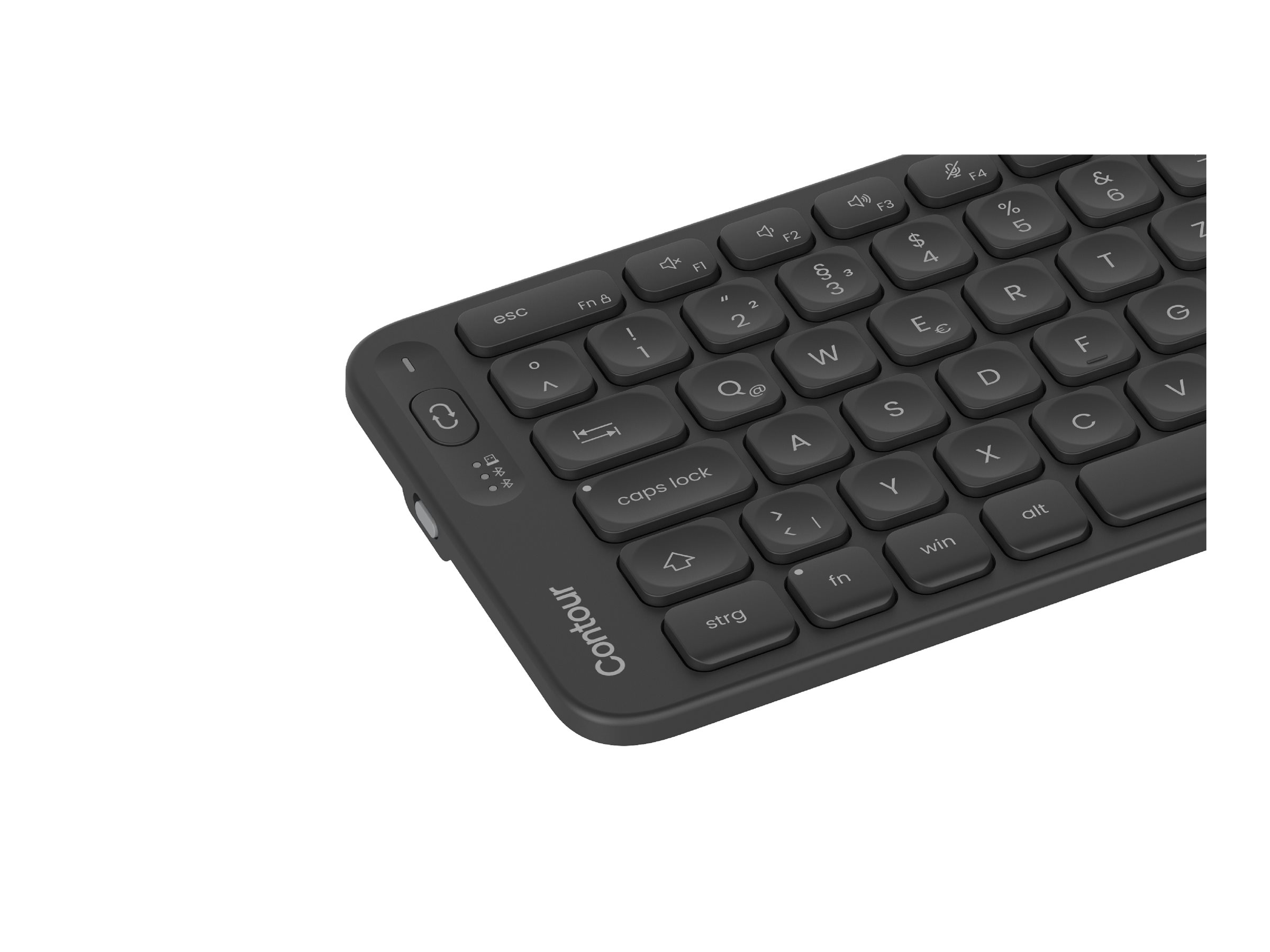 Contour Balance - Tastatur - full size - kabellosBluetooth 5.1 - QWERTZ - Deutsch