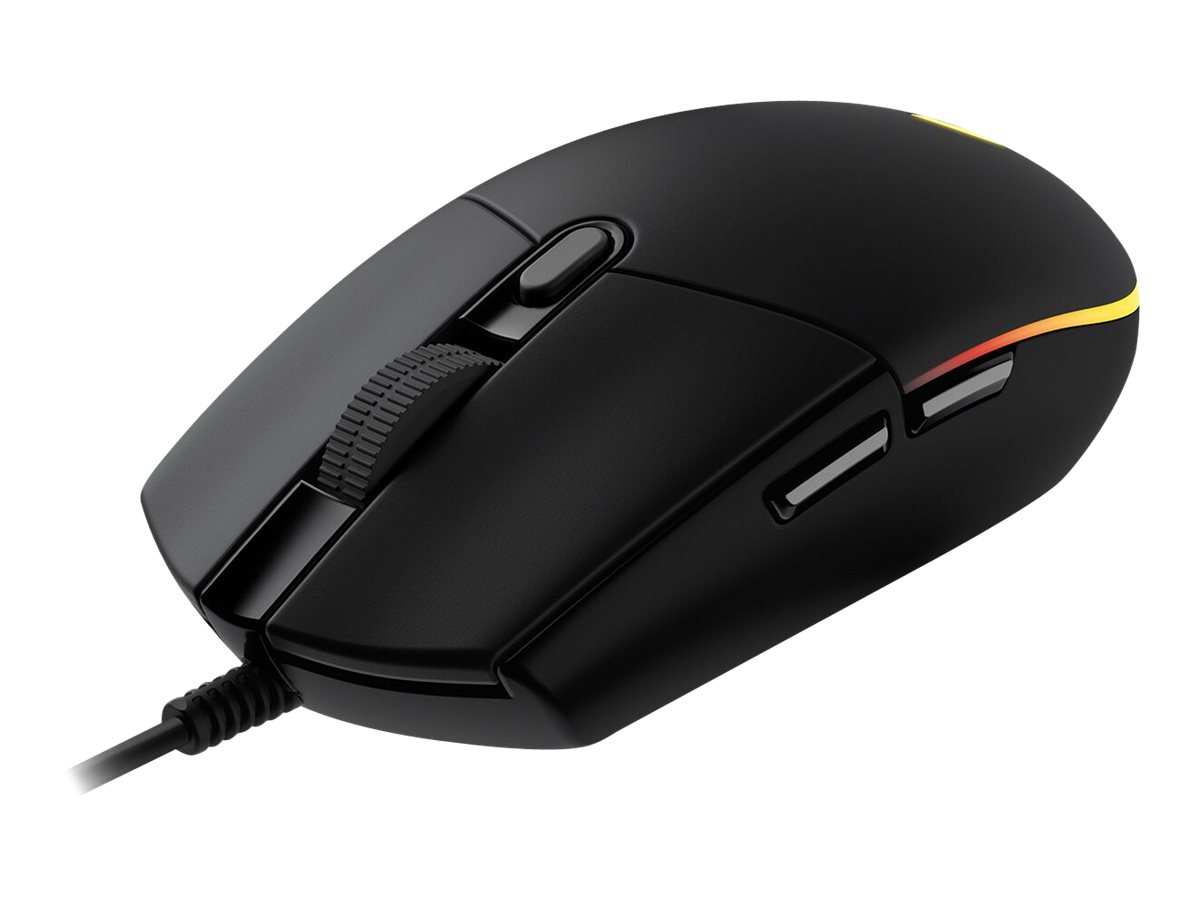 Logitech Gaming Mouse G203 LIGHTSYNC - Mausoptisch - 6 Tasten - kabelgebunden - USB - Blau