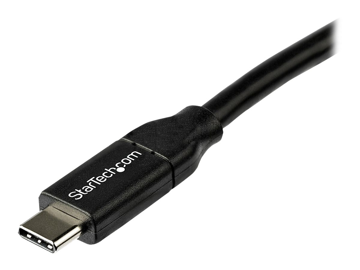StarTech.com StarTech 2m 6ft USB C to USB C Cable - 5A PD - USB 2.0 USB-IF Certified - USB-Kabel - USB-C (M)gerade zu USB-C (M) gerade - Thunderbolt 3 / USB 2.0 / USB 3.0 / USB 3.1 - 5 A - 2 m - Schwa