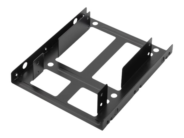 DIGITUS DA-70434 - Festplatten-Bracket - Kapazität: 2 Festplatten (2,5")3.5" - Metal Black