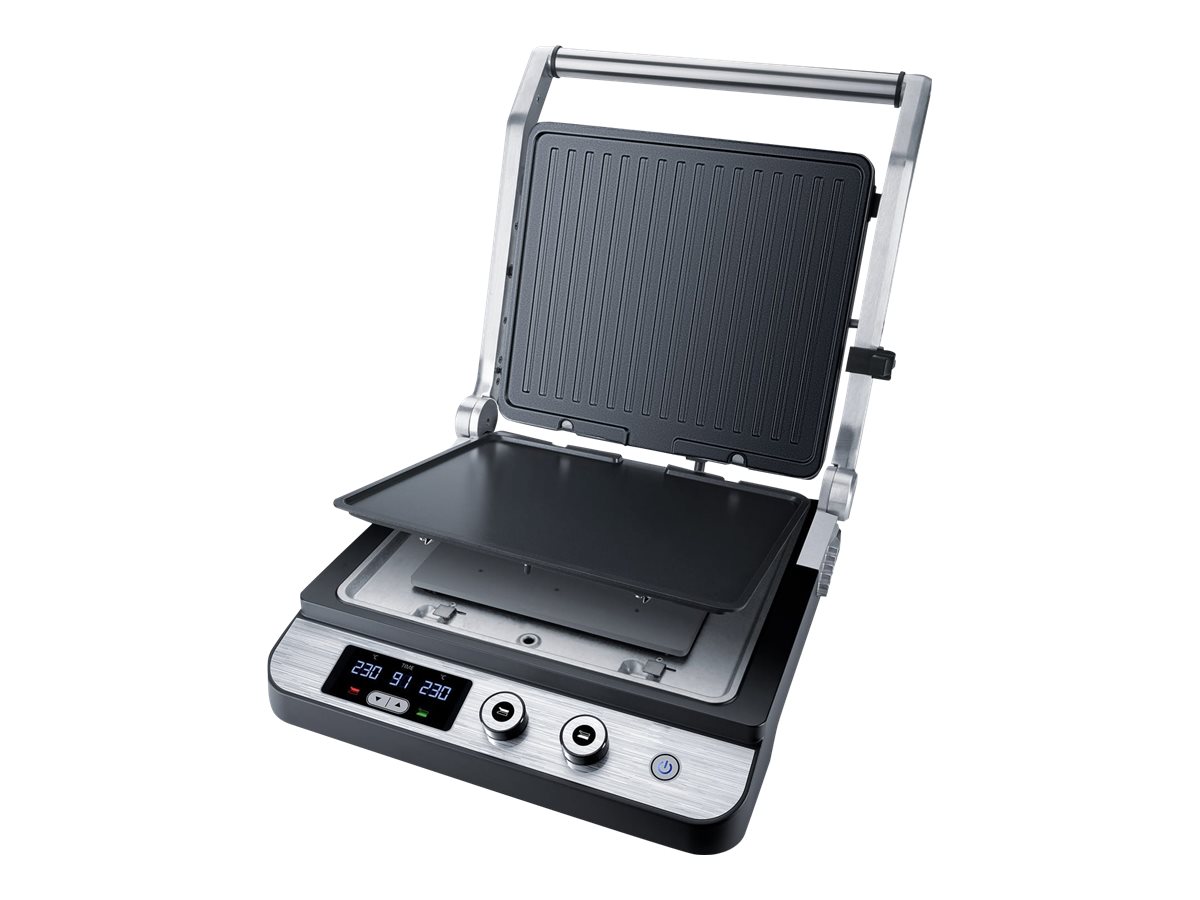 Steba FG 120 - Grill - elektrisch - 648 qcmEdelstahl/Schwarz