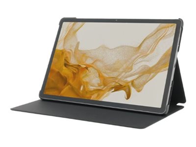 Mobilis RE.LIFE - Flip-Hülle für Tablet - Eco-Designmit Flap - Kunstleder - Schwarz - für Samsung Galaxy Tab S10+