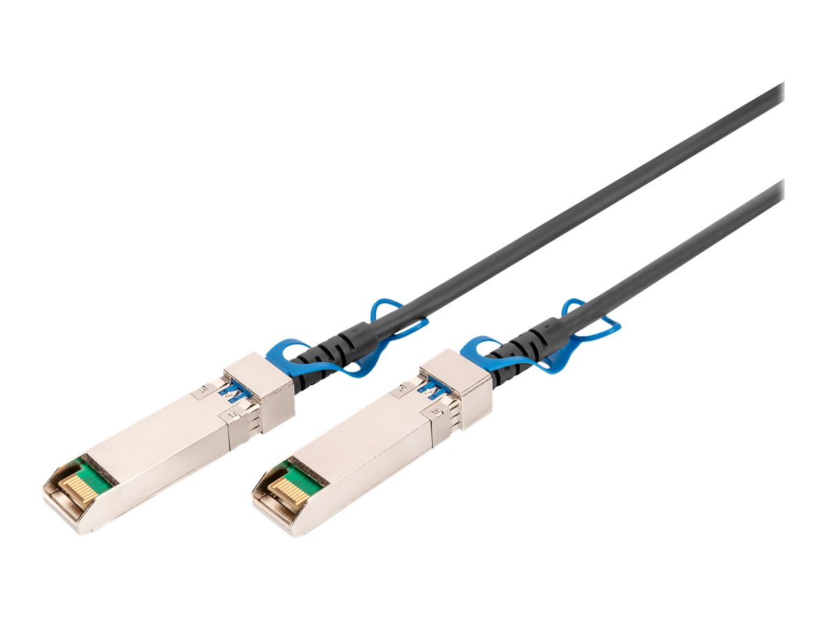 DIGITUS SFP28 25G 2m DAC Kabelzu SFP28 (M) - 2 m - abgeschirmtes Twinaxial - SFF-8432 - passiv
