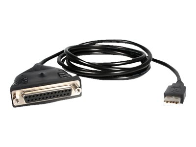 StarTech.com USB auf Parallel Adapter Kabel 1,8mCentronics / DB25/ IEEE1284 Druckerkabel zu USB - Stecker / Stecker - Parallel-Adapter - USB 2.0 - IEEE 1284