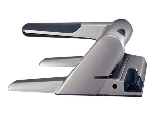 Esselte Leitz Akto 5114 - Locher - 30 Blätter / 3 mm4 Löcher - Metall - Aluguss - Kunststoff - Silber