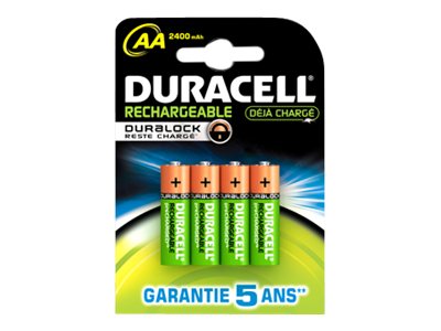 Duracell StayCharged HR6 - Batterie 4 x AA-Typ - NiMH - (wiederaufladbar)2000 mAh