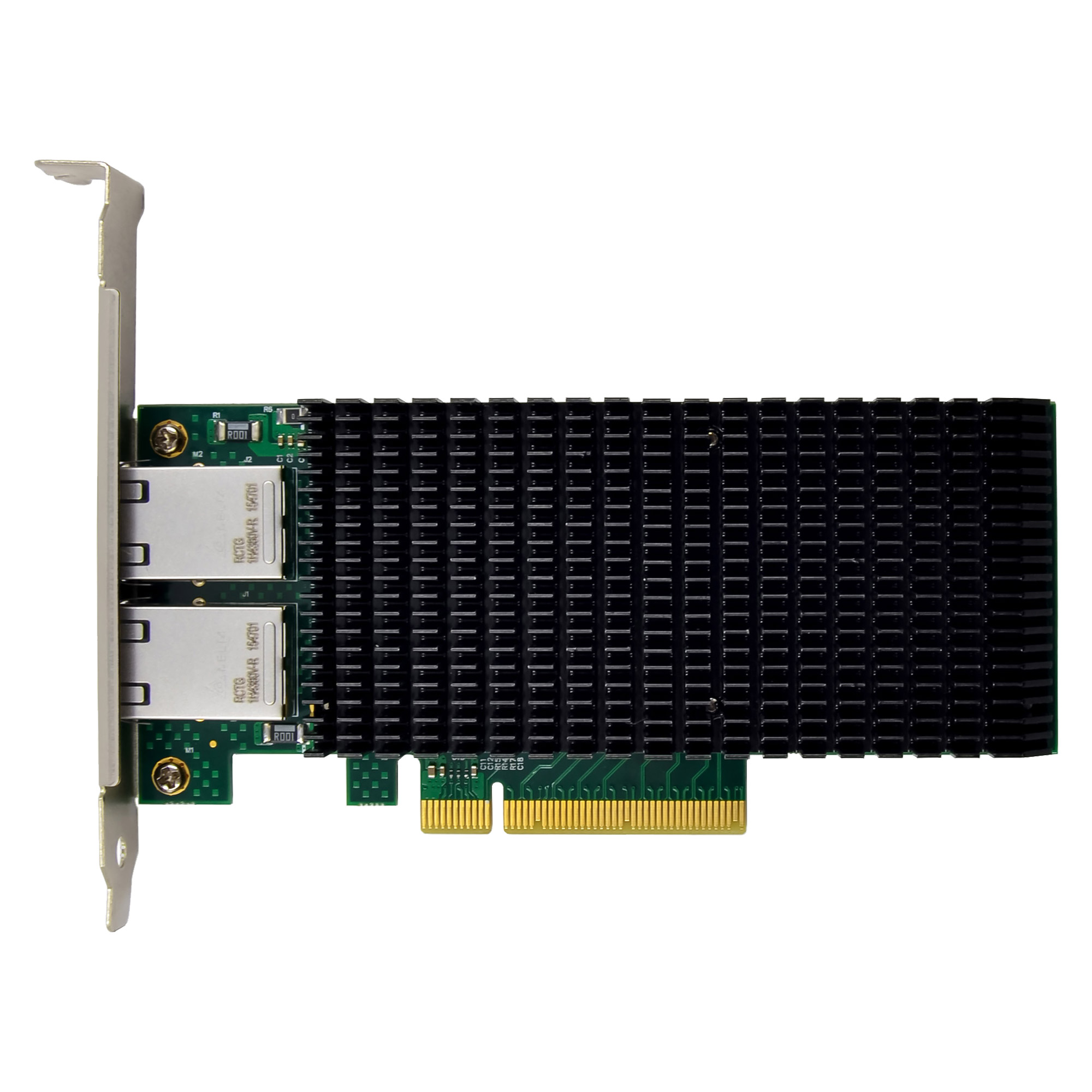 InLine Dual 10-Gigabit Netzwerkkarte - 2x RJ45 10Gb/s - PCIe x81/10GBase-T x 2