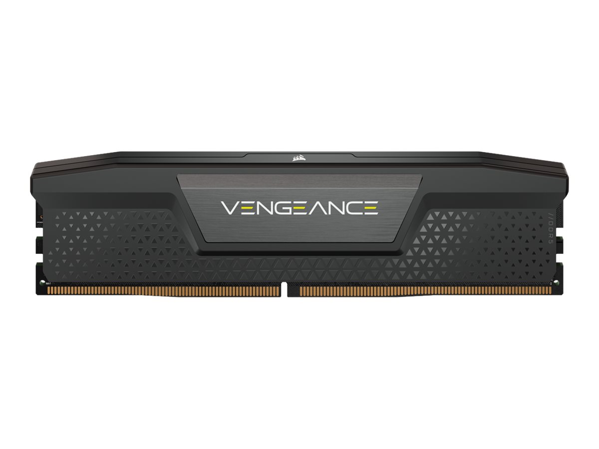 Corsair Vengeance - DDR5 - Kit - 64 GB: 2 x 32GB - DIMM 288-PIN - 5200 MT/s / PC5-41600 - CL40 - 1.25 V - ungepuffert - non-ECC - Schwarz