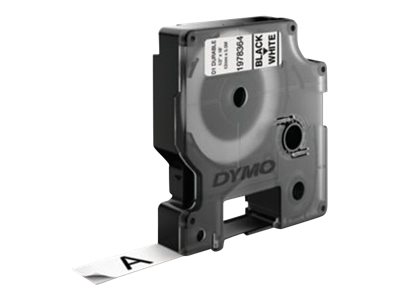 Dymo D1 Durable - Selbstklebend - Schwarz auf Weiß - Rolle (1,2 cm x 5,5 m)1 Kassette(n) Etikettenband - für LabelMANAGER 100 - 150 - 160 - 200 - 210 - 220 - 260 - 280 - 300 - 360 - 420 - 450; MobileL