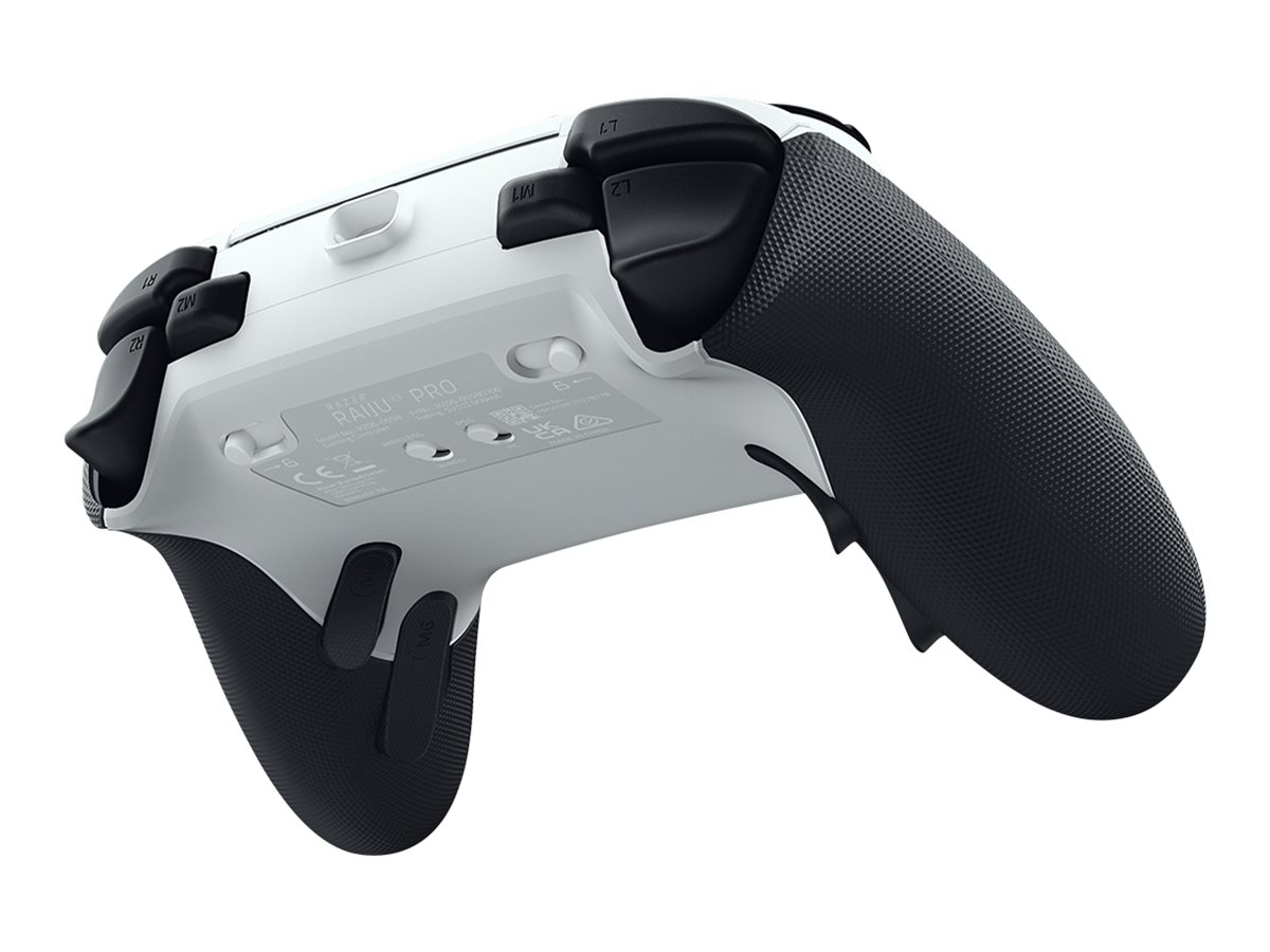 Razer Raiju V3 Pro - Game Pad - kabellos - Bluetoothweiß - für PC - Sony PlayStation 5