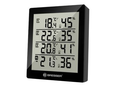 Bresser Temeo Hygro Quadro - Thermo-Hygrometer