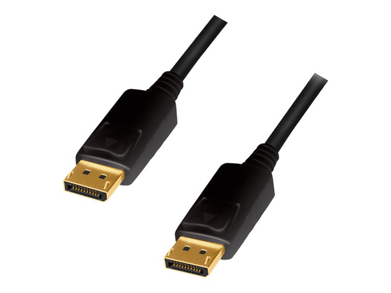 LogiLink DisplayPort-Kabel - DisplayPort männlichzu DisplayPort männlich - 5 m - Schwarz