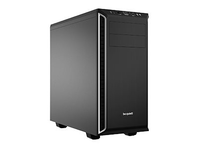 Be Quiet! Pure Base 600 - Tower - ATX - keine Spannungsversorgung (ATX / PS/2)Silber - USB/Audio