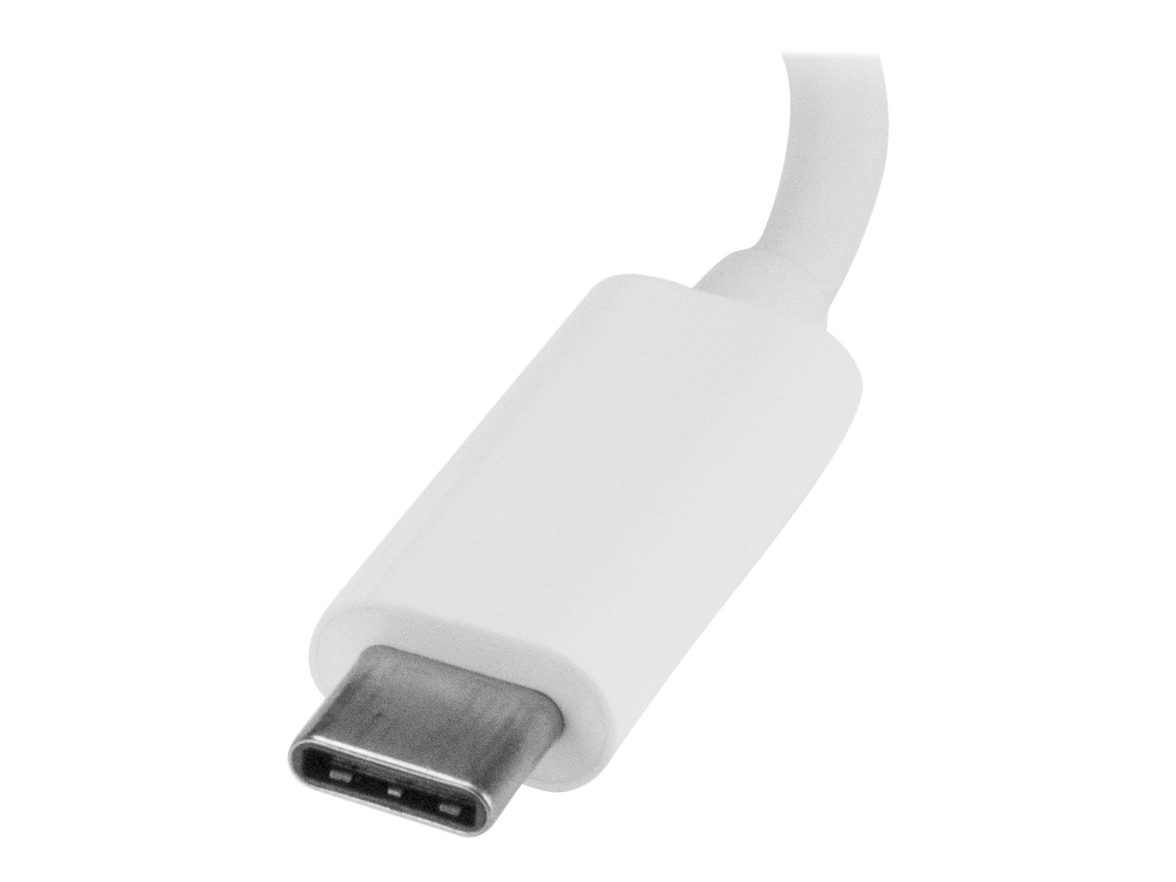StarTech.com Startech 3 Port USB 3.0 Hub plus Gigabit EthernetUSB-C - Weiß - USB Hub with GbE - USB C Hub - USB Typ-C Hub - USB 3 Hub - Hub - 3 x SuperSpeed USB 3.0 + 1 x 10/100/1000