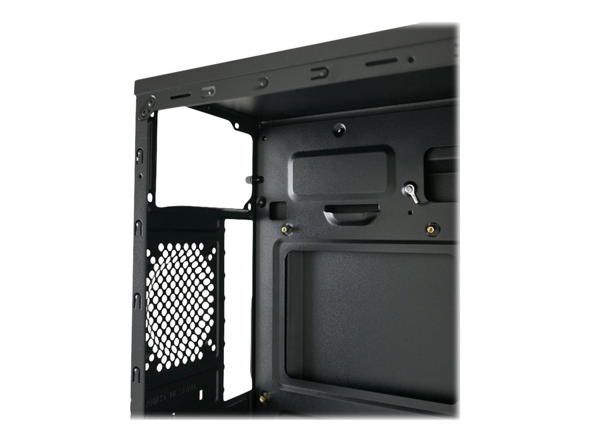 LC-Power Classic 7039B - Mid tower - ATX - keineSpannungsversorgung - Schwarz - Gebürstetes Aluminium / Schwarz - USB/Audio