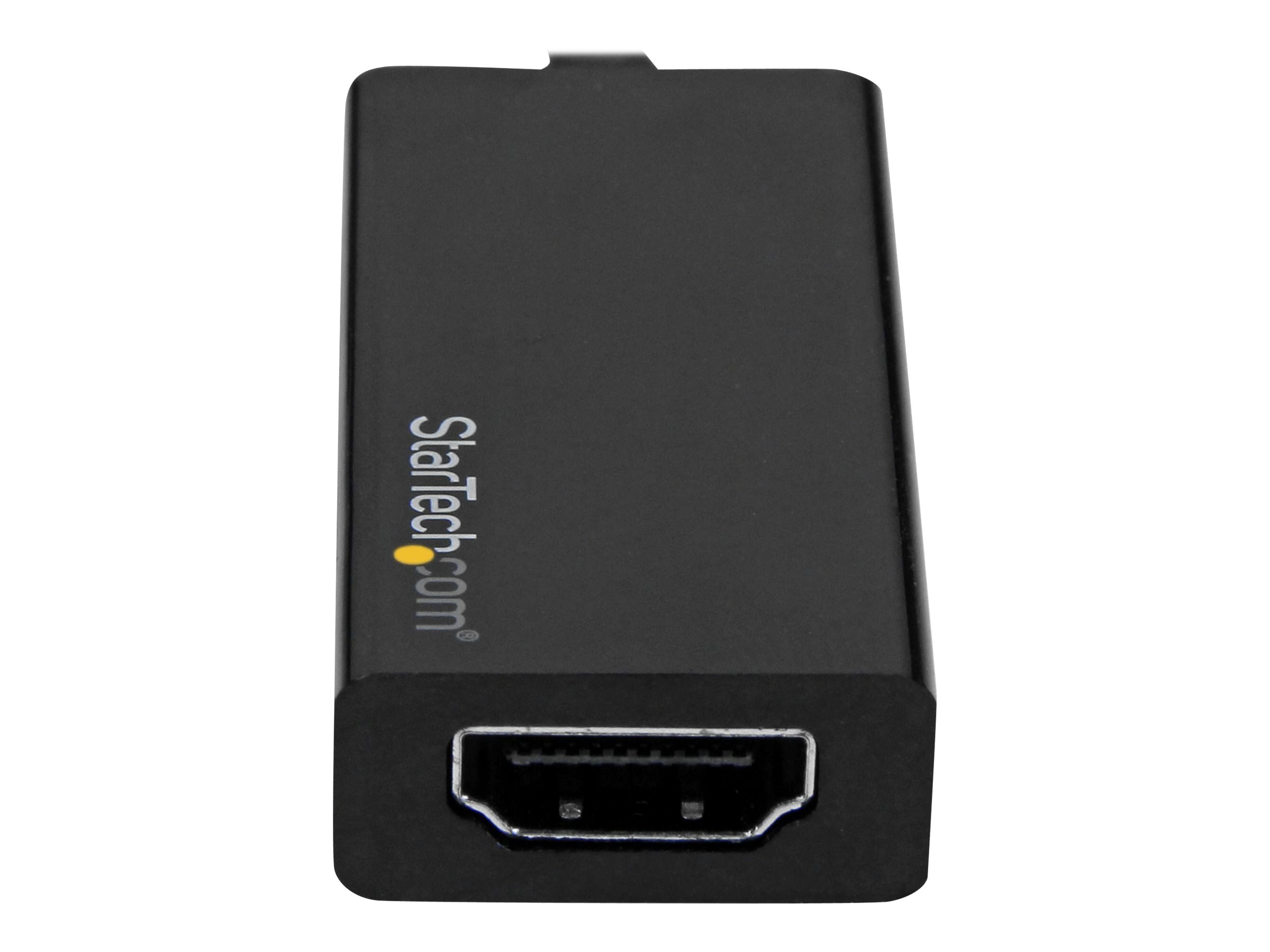 StarTech.com USB-C to HDMI Adapter - USB Type-Cto HDMI Converter - 4K 60Hz - Externer Videoadapter - USB-C - HDMI - Schwarz - für P/N: TB3DK2DPM2 - TB3DOCK2DPPD - TB3DOCK2DPPU - TB4CDOCK