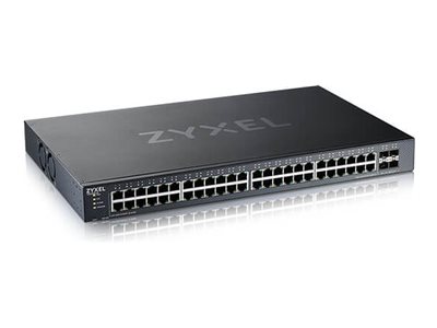 ZyXEL XGS1935 Series XGS1935-52 - Switch - verwaltet - L3 Lite - Smart - 48 x 10/100/1000 + 4 x 10 Gigabit SFP+ (Uplink)an Rack montierbar - für Zyxel DAC10G-1M v2 - DAC10G-3M v2 - SFP10 - SFP-1000 -