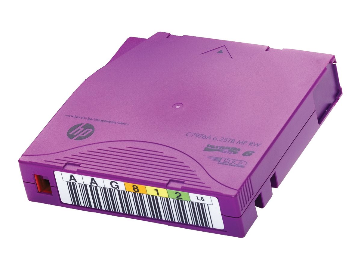 HPE RW Data Cartridge - 20 x LTO Ultrium 6