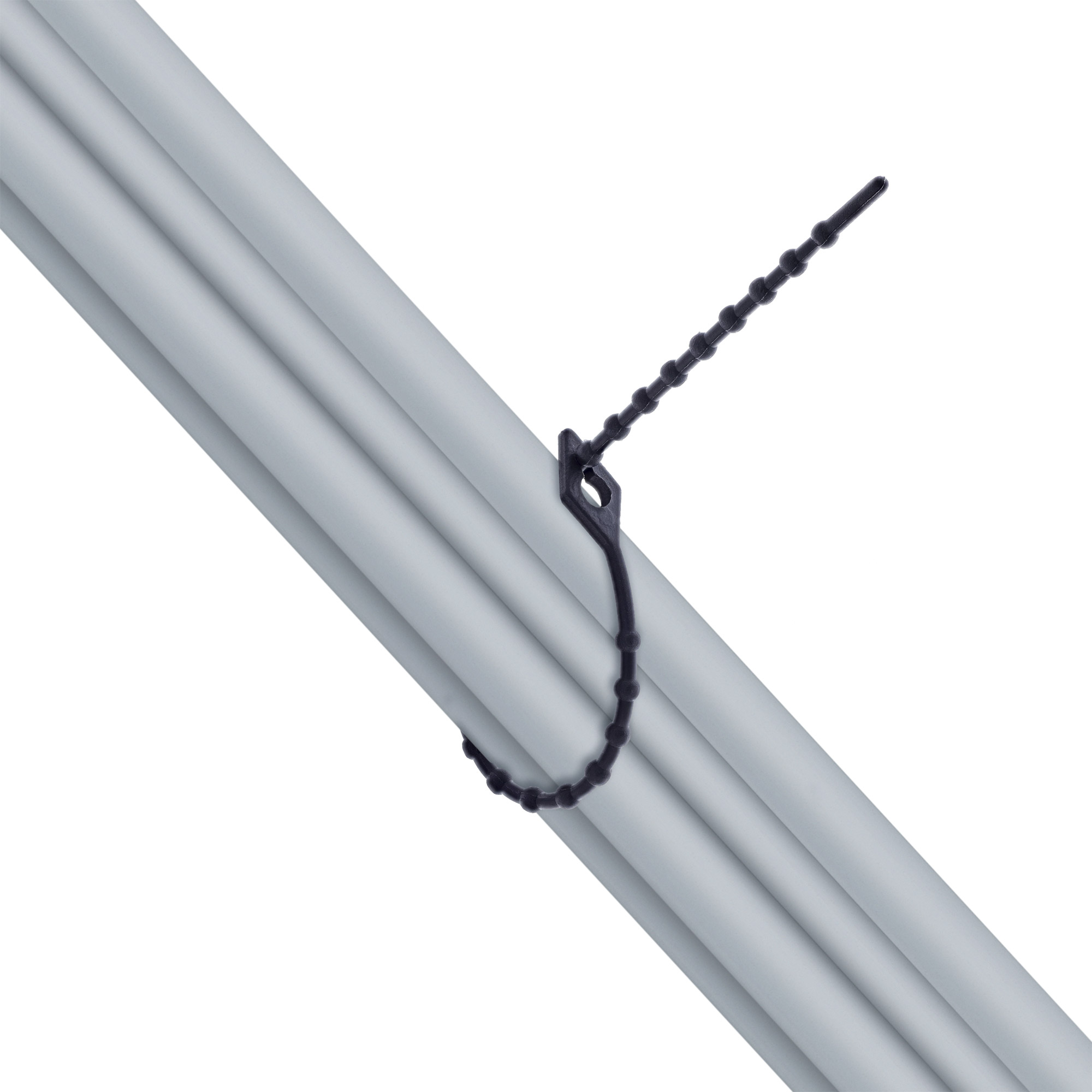 InLine Kabelbinder Kugelbinder schwarz - Länge 100mm - 100 Stückmit 100)