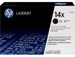 HP 14X - Hohe Ergiebigkeit - Schwarz - original - LaserJet - Tonerpatrone (CF214X)für Color LaserJet M725; LaserJet Enterprise 700 - M712 - MFP M725; LaserJet Managed MFP M725