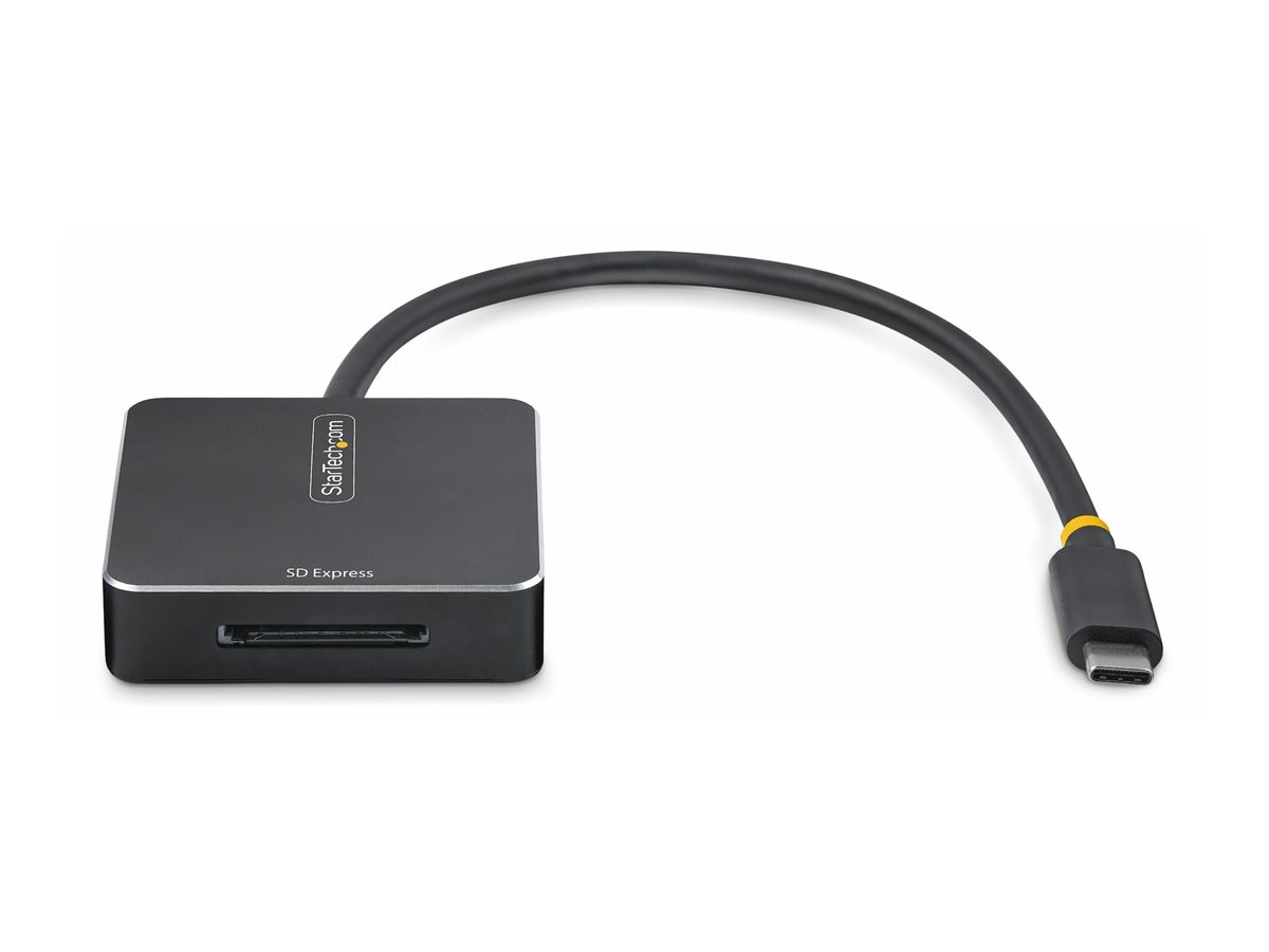 StarTech.com USB-C SD Express Card Reader, USB 10Gbps, Portable Memory Card Reader, USB Type-C to Secure Digital 7.1 Adapter, Works with Any Operating System - Kartenleser (SDHC, SDXC)USB-C 3.2 Gen 2
