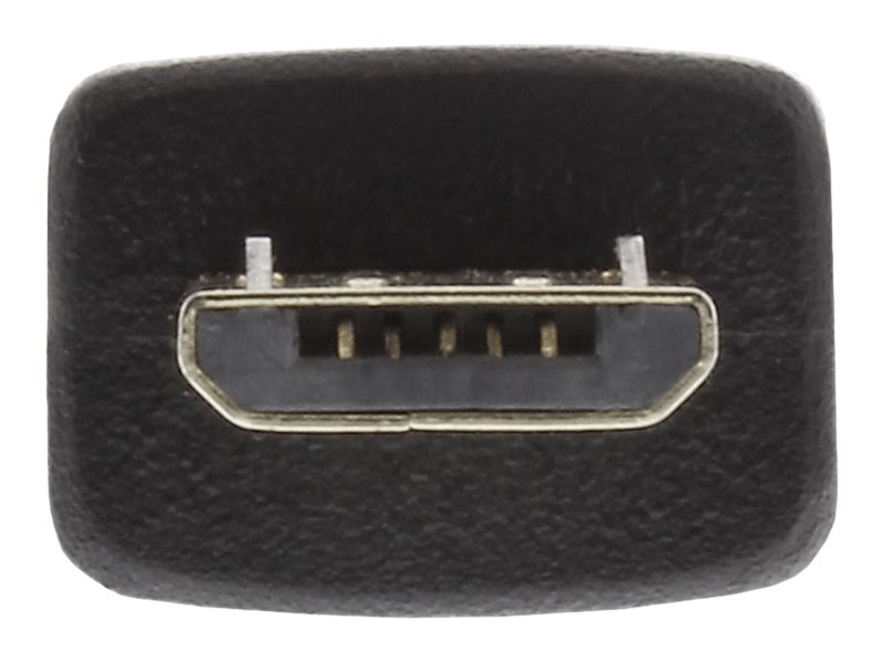 InLine Micro-USB 2.0 Kabel - Schnellladekab. - USB-A ST/Micro-B ST - schwarz - 1,8mUSB 2.0 - 2 A - 1.8 m - robust - Schwarz