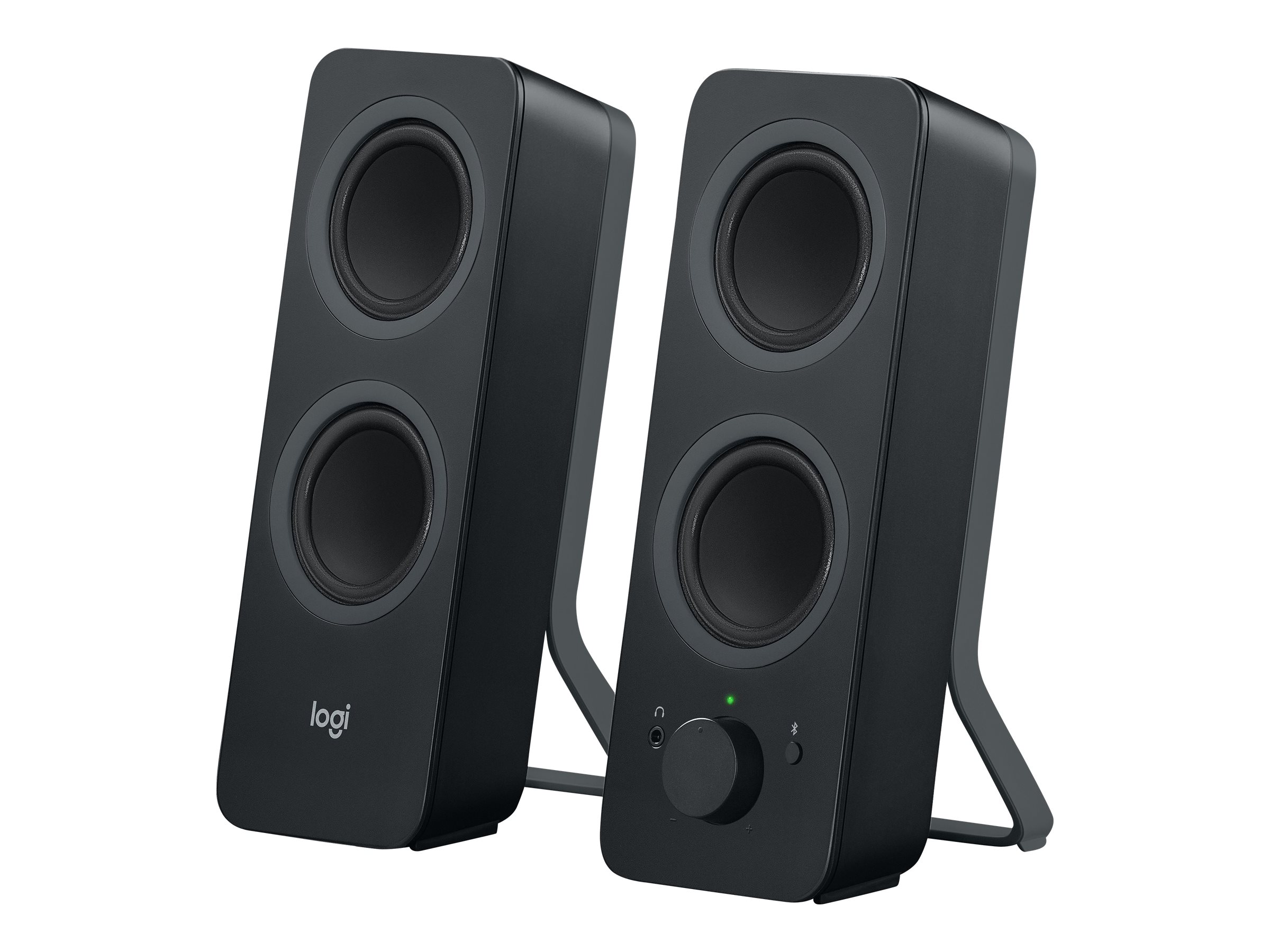 Logitech Z207 - Lautsprecher - für PC - 2.0-Kanal - kabellos - Bluetooth - 5 Watt (Gesamt)Schwarz