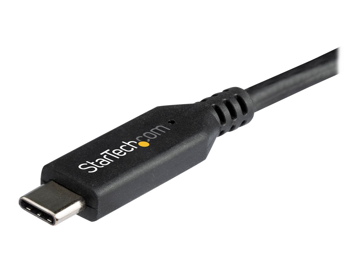 StarTech.com 1,8 m - USB-C auf DisplayPort-Kabel 8K 30Hz - HBR3 - USB-C-Adapter - Thunderbolt 3-kompatibel - CDP2DP146B - Externer Videoadapter - USB-C - DisplayPort - Schwarz - für P/N: TB4CDOCK