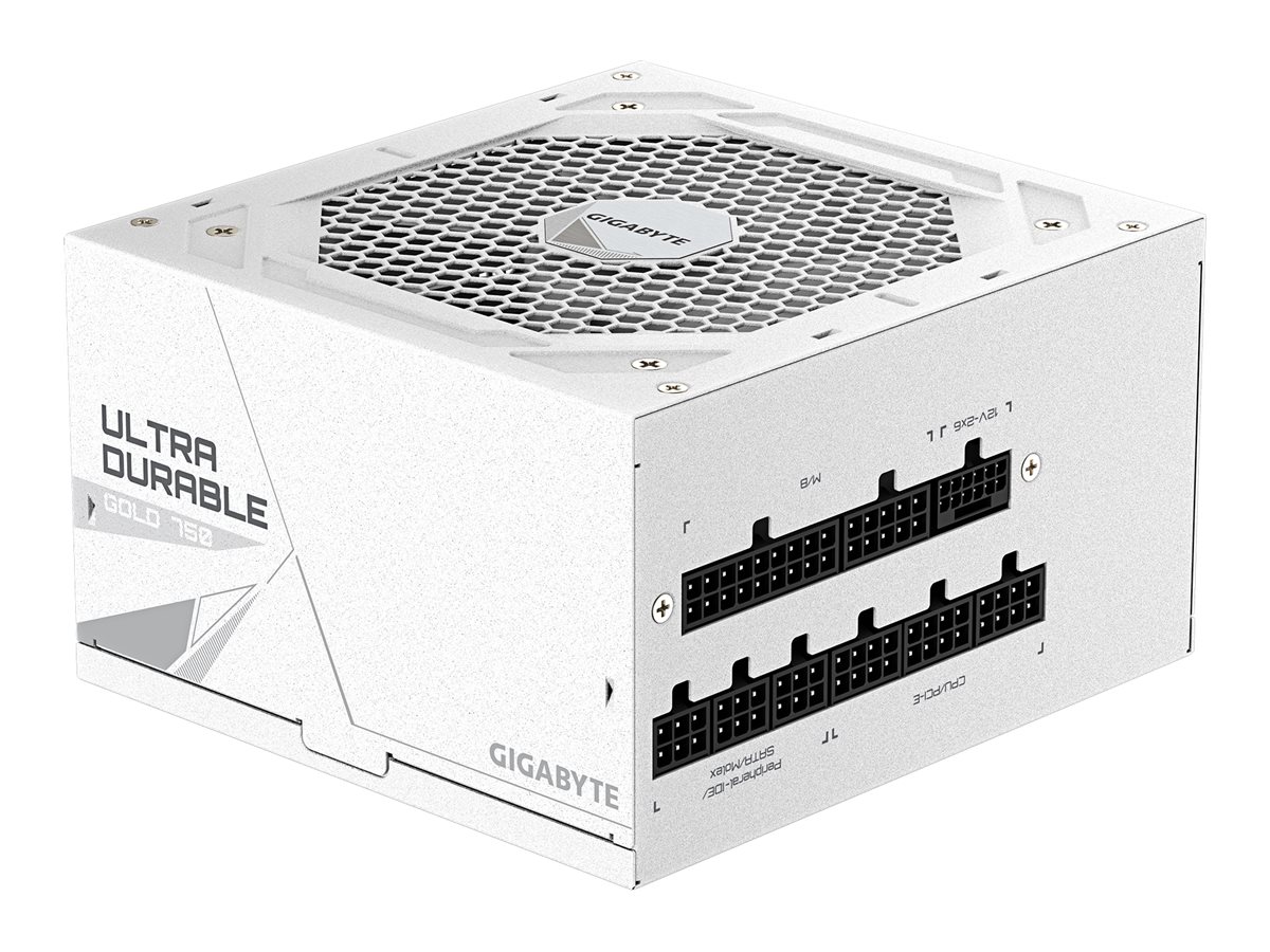 Gigabyte UD750GM PG5 V2 ICE - Netzteil (intern)ATX12V 3.1/ EPS12V - 80 PLUS Gold - Wechselstrom 100-240 V - 750 Watt - aktive PFC